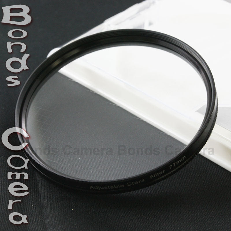 67 mm 67mm Rotating 4-Point Star Cross Screen Filter for SLR DSLR mirrorless