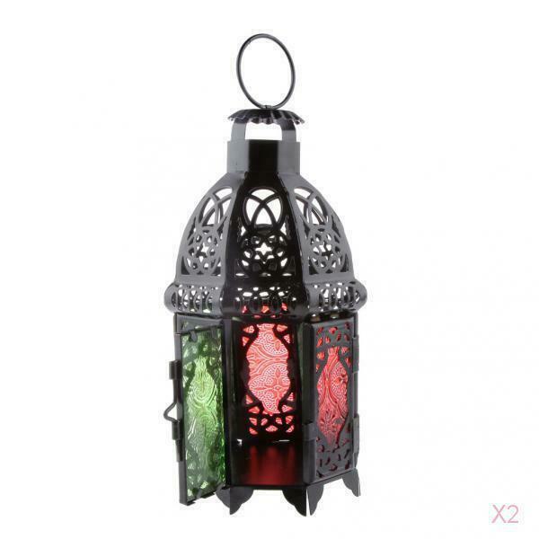 Moroccan Style Metal Stand Votive Candle