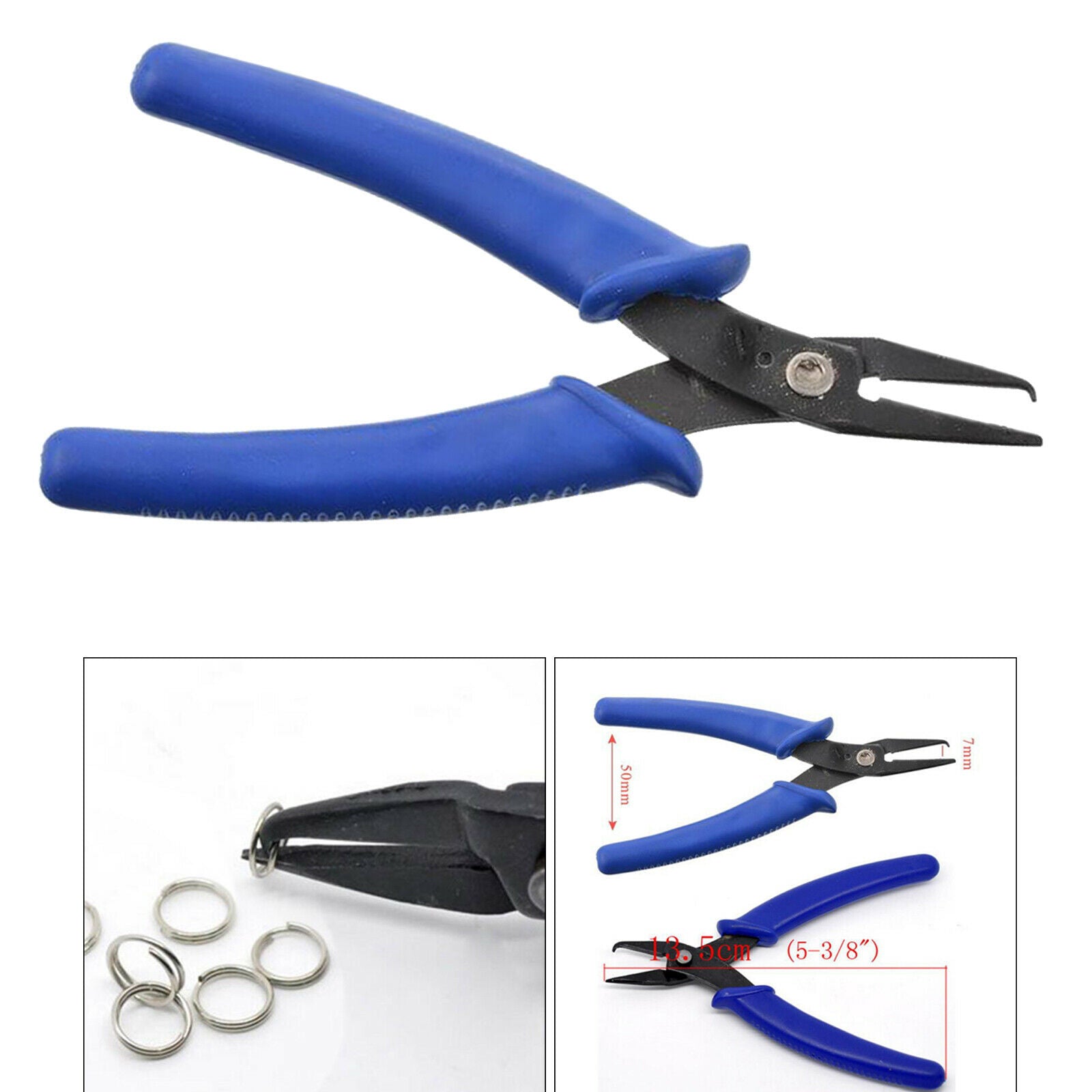 5 Inch Small Needle-nose Pliers Hand Pliers for Precision Cutting Wires Bead