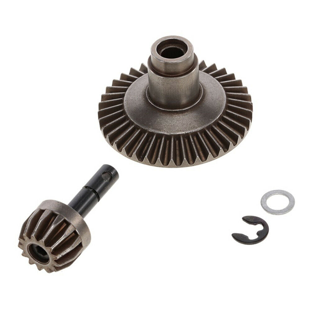 2Pcs 38T / 13T Bull & Pinion Gear for 1/10 Axial SCX10 90021 RC Car Buggy