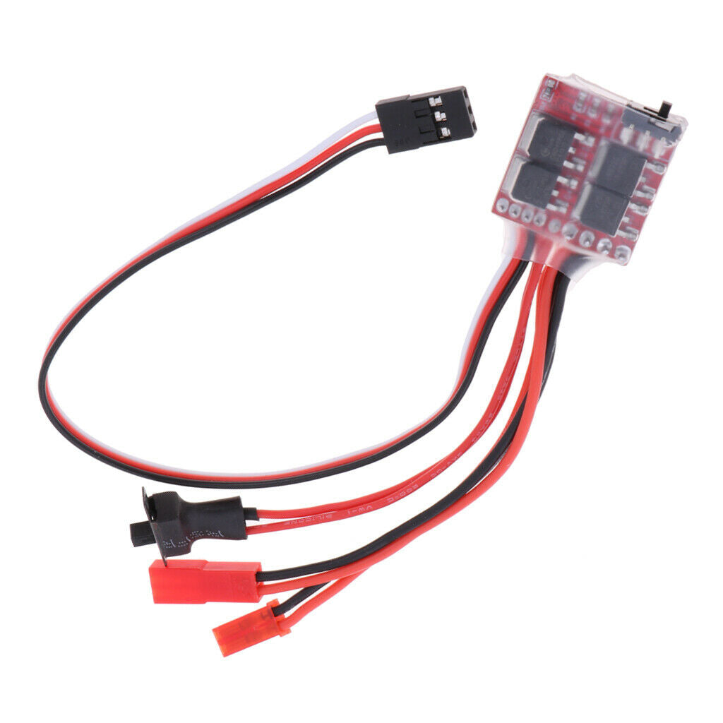 Electric Speed Control ESC 20A 2S Brush for 1/16 1/18 1/20 RC Crawler Cars