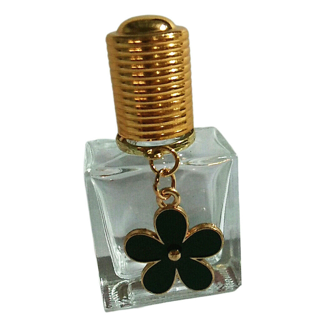 2Pcs 10ml Empty Perfume Essential Oil Bottles w/ Hangtags Cosmetic Vial