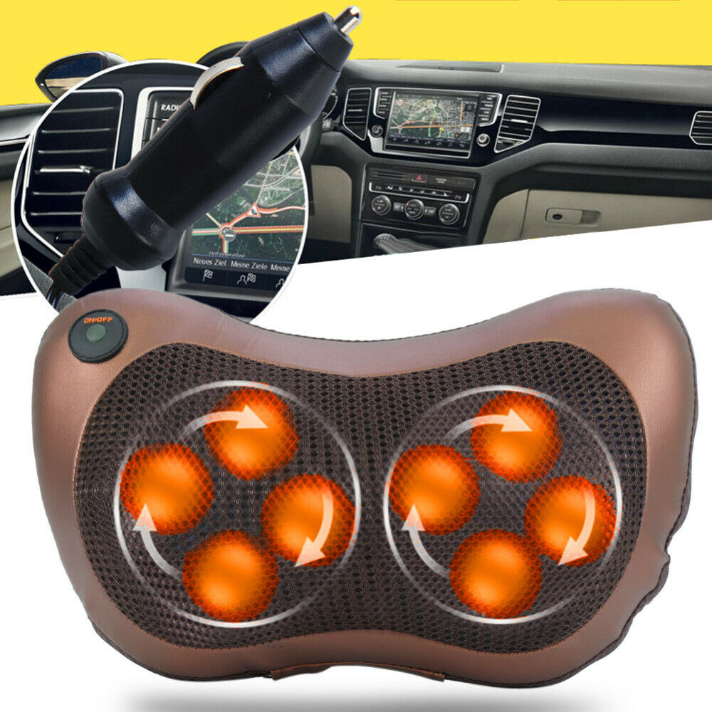 Massage Pillow Dual-use Car Home Neck Shoulder Body Kneading Massager