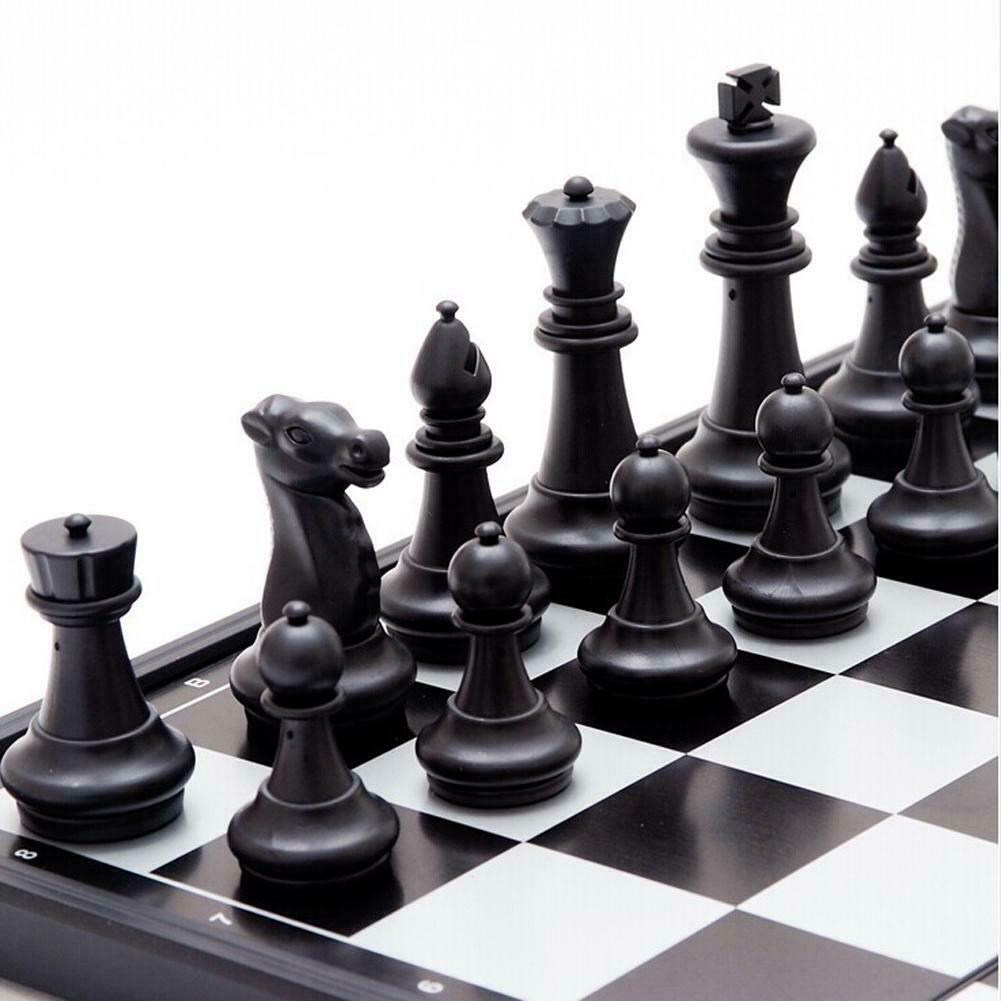 Children Outdoor Magnetic Folding Chess Set Portable Travel Board Games @