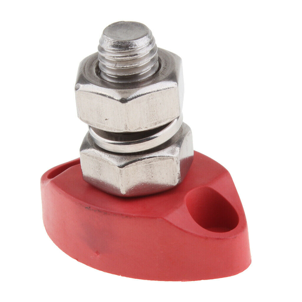 1 piece terminal block Red Terminal Block Power Post Insulated