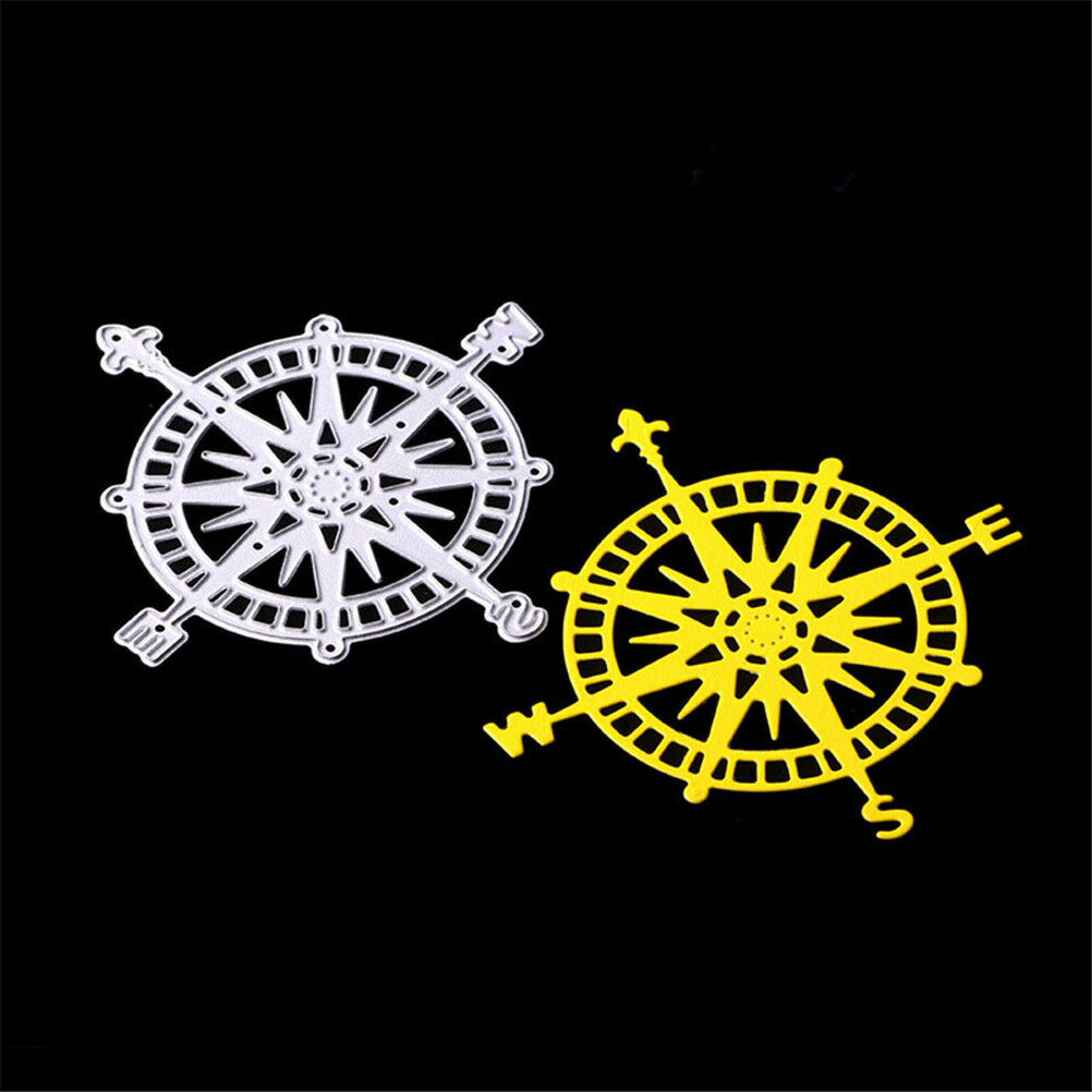 1pc wild compass Metal Cutting Dies Stencil Scrapbooking Photo Album Decor DI  W