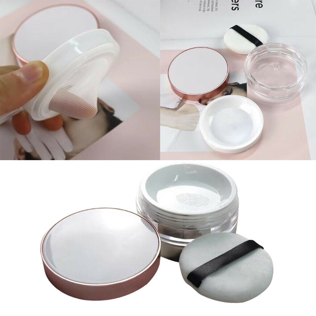20g Powder Box Empty Powder Container, Cosmetic Empty Box Giant Box With Powder