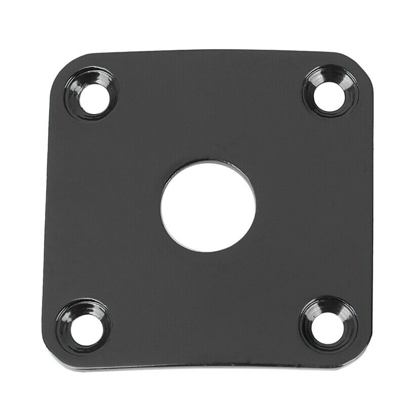 2 Pcs 35MMx35MM Metal Square Guitar Jack Plates JackPlate Cover for LP ElectriW8