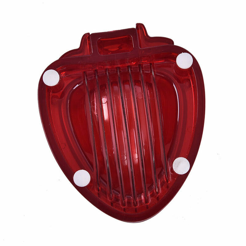 Chic Strawberry Berry Stem Gem Leaves Huller Remover Fruit Slicer Cutter .l8