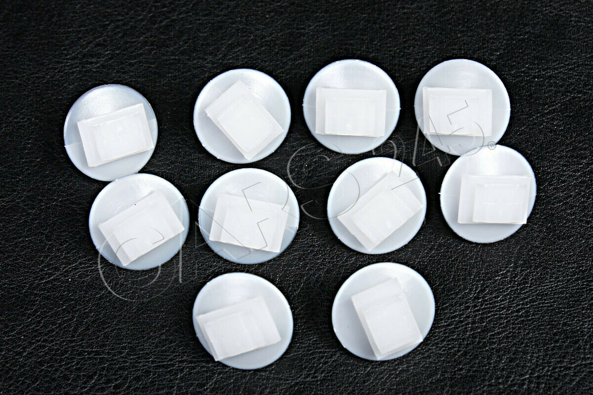 Door Trim Clip Fastener Retainer White x10 pcs For CITROEN PEUGEOT 8565 40