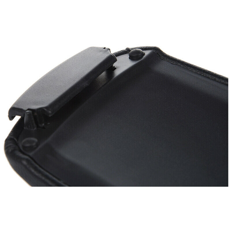Armrest Cover Lid (Black Leatherette) For Audi A4 B7 Q6A6A6