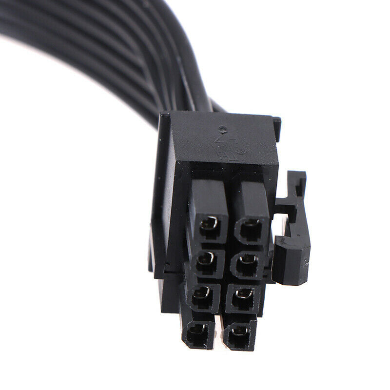 1PC PCI Express 8pin To Dual 6+2Pin Power Supply Cable PCIE 8 Pin 1 To 2 .l8