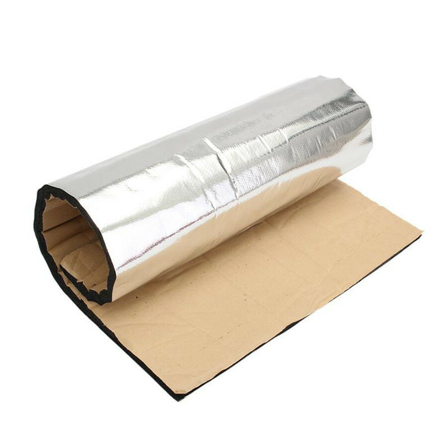 5mm 12 Sheets Car Sound Proofing Deadening Mat Heat Shield Noise Insulation Mat