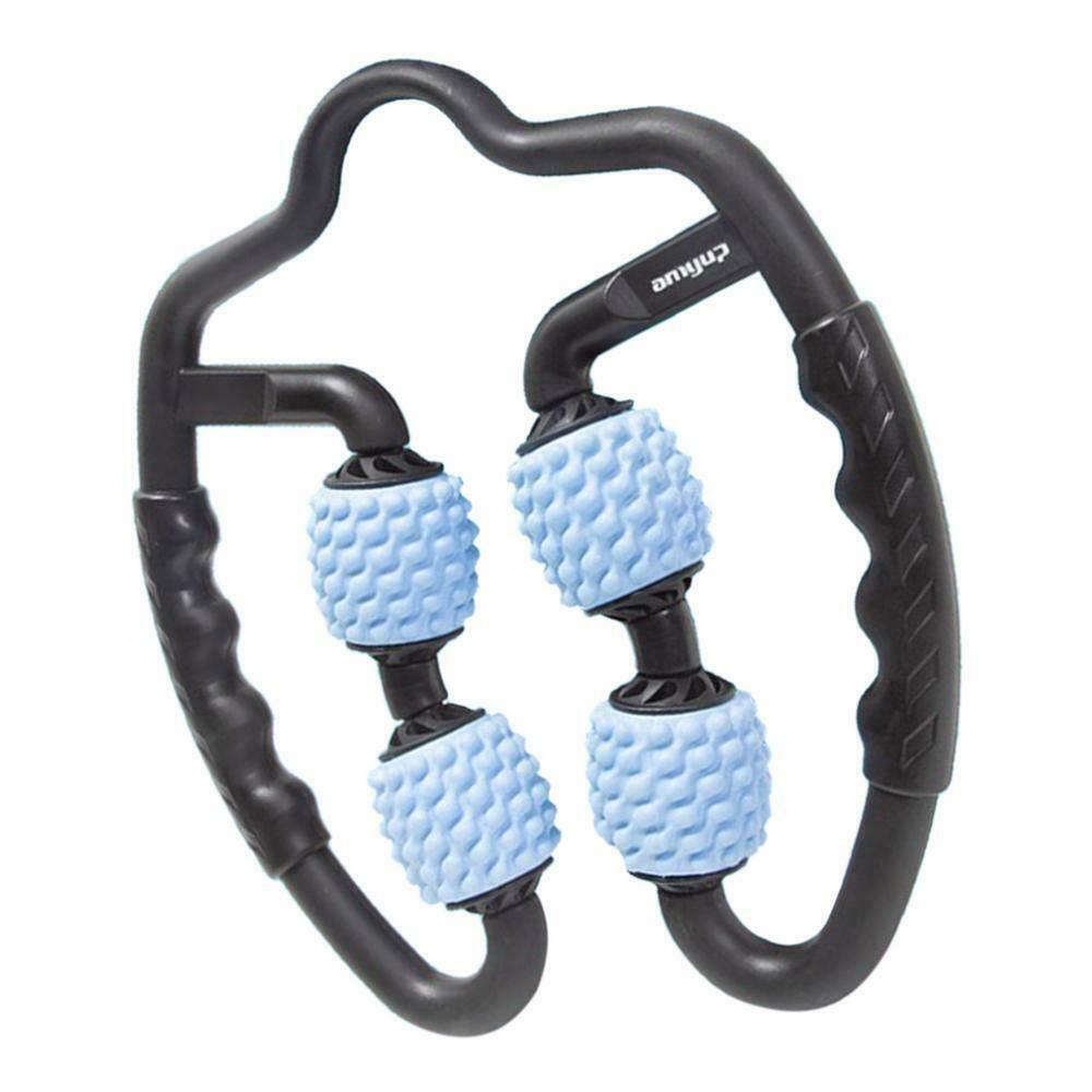 2x Portable Handheld Roll Wheel Acupressure on Arms Neck Self Massage Tool
