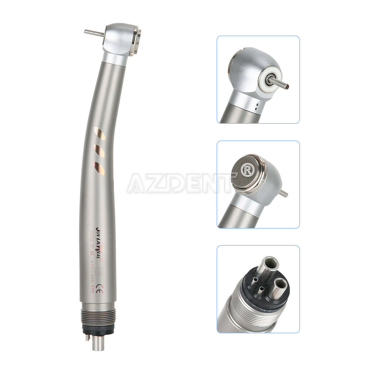 Dental E-generator Shadowless Ring LED Ceramic Bearing High Speed Handpiece M4