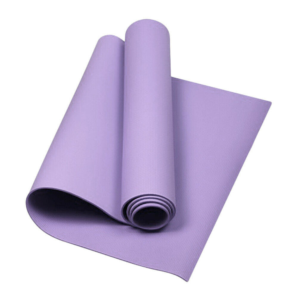 2pcs Non-Slip EVA Foam 4mm Yoga Mat Portable Fitness Cushion Support for