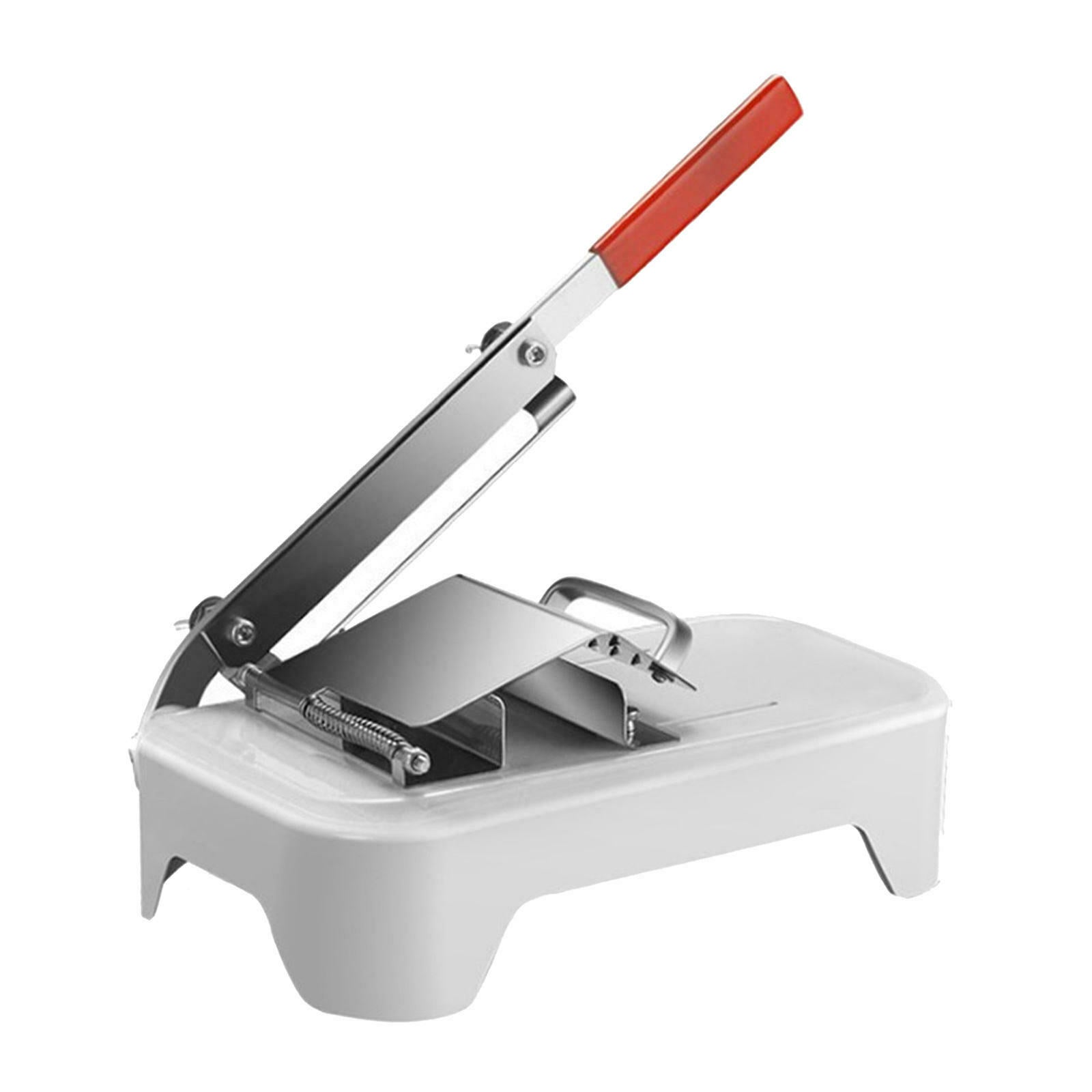 Home Stainless Steel Manual Beef Frozen Meat Slicer Cutter Slicing Machine