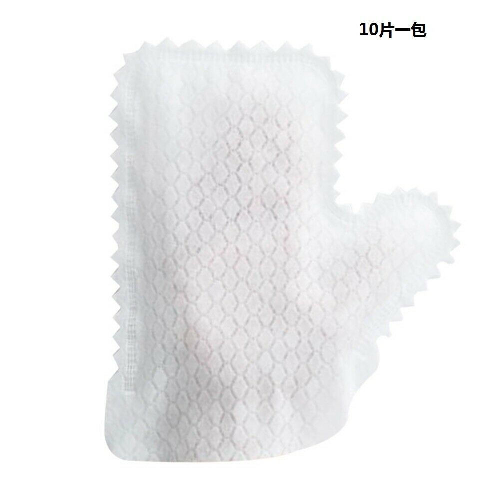 10Pcs Disposable Non-Woven Cleaning Gloves With Teeth Cleaning Duster Gloves Lot