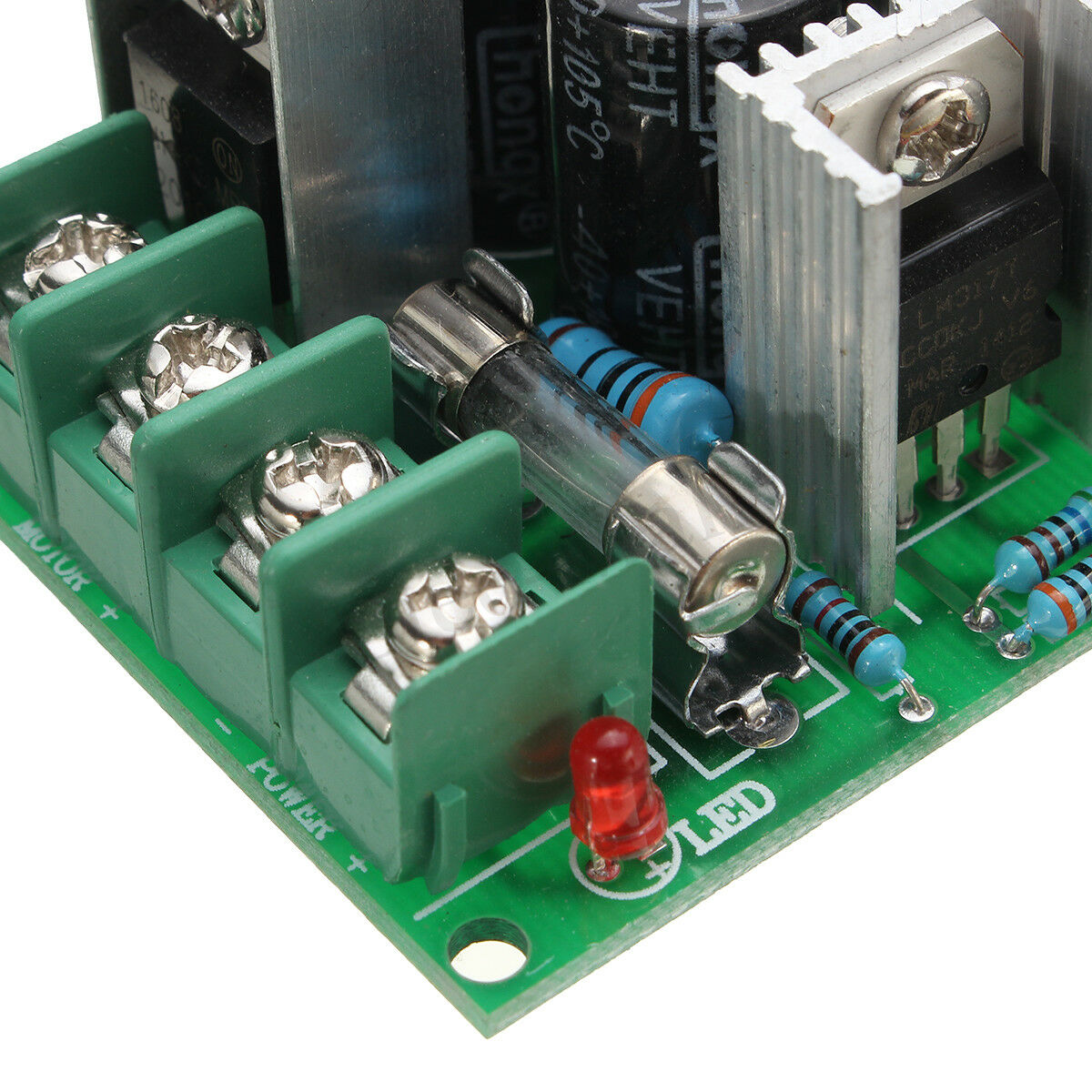 Universal DC 9V-60V 20A 18A PWM HHO RC Motor Speed Regulator Controlle â˜ª