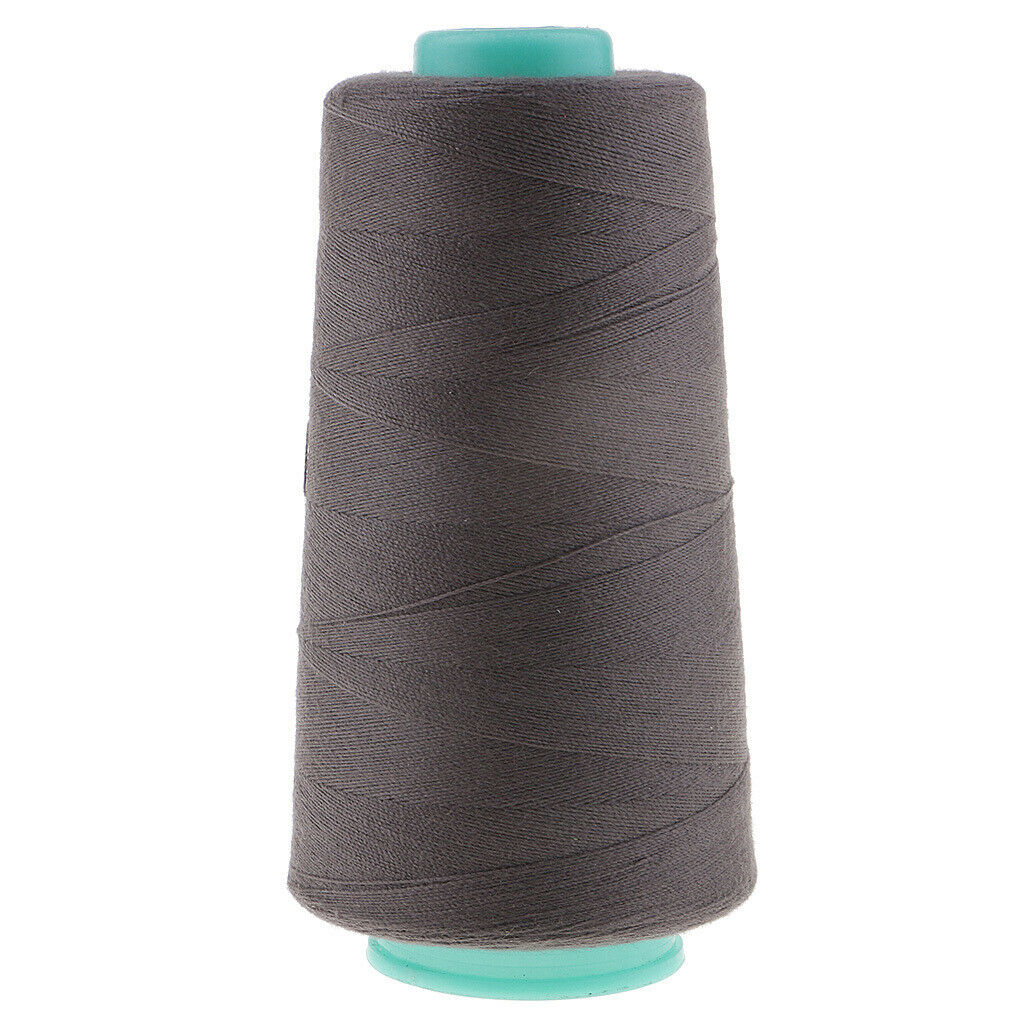 1500 Yards Heavy Duty Polyester Jeans Sewing Thread for Sewing Machines Grey