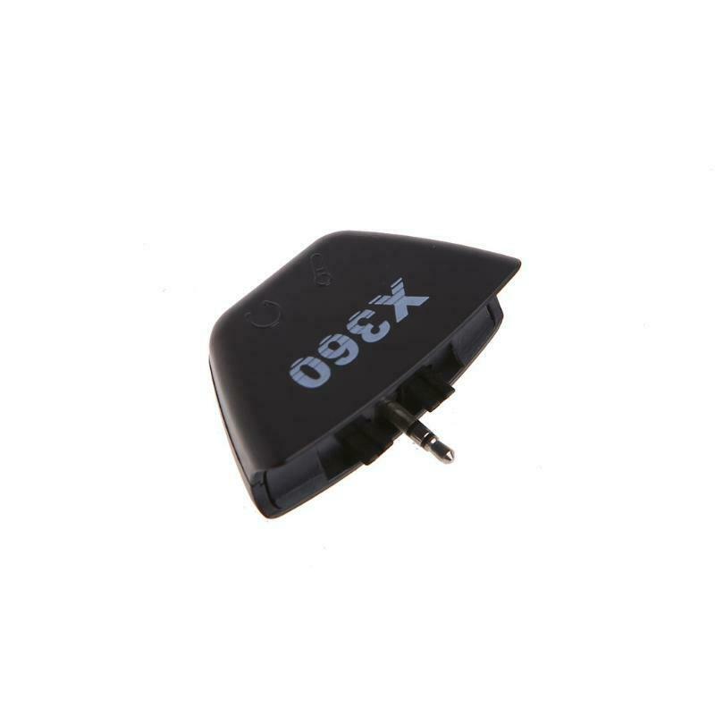 Black 2.5mm Jack Microphone Headset Earphone Converter Adapter For Xbox 360
