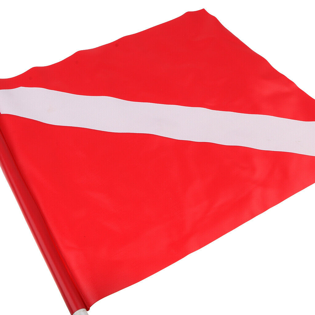 72 X 60cm Scuba Signal Alpha Flag + Red &