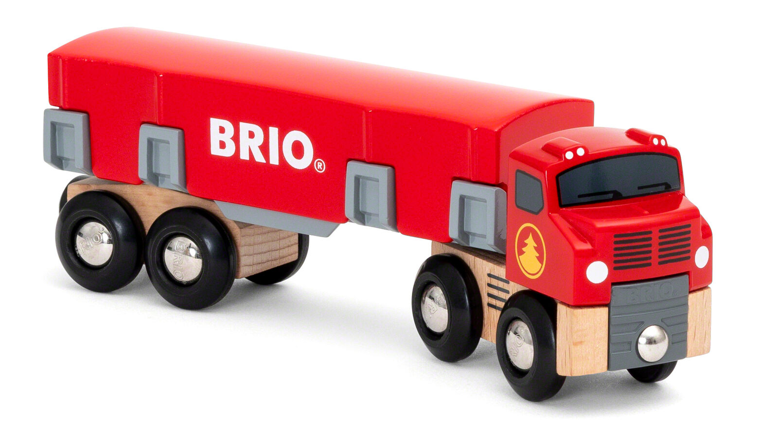 33657 BRIO Lumber Transport Truck Wagon Wooden Building Train Railway Age 3yrs+