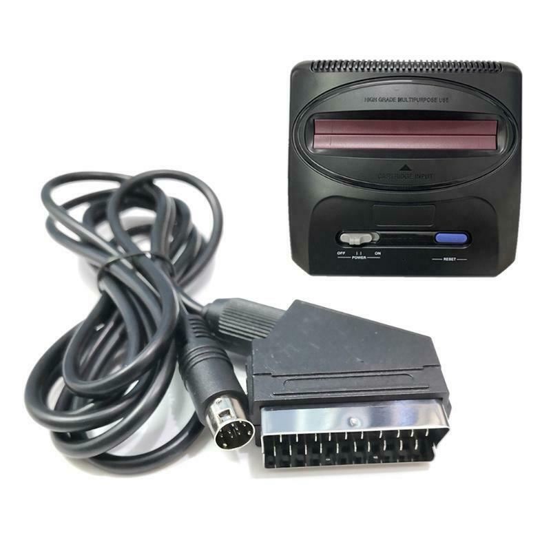 1.8m RGB Scart Lead cable For Sega -Mega Drive 2 -Genesis MD2 RGB AV Scar