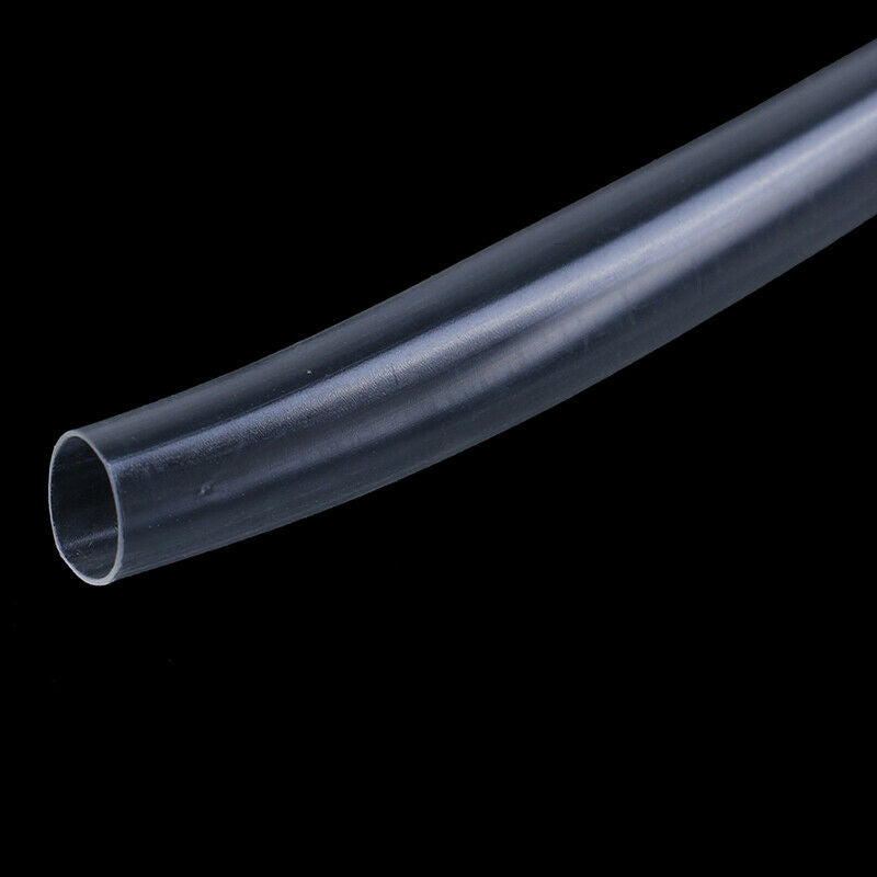 150Pcs Clear 100mm 2:1 Heat Shrink Tubing Polyolefin Transparent Tube S WF