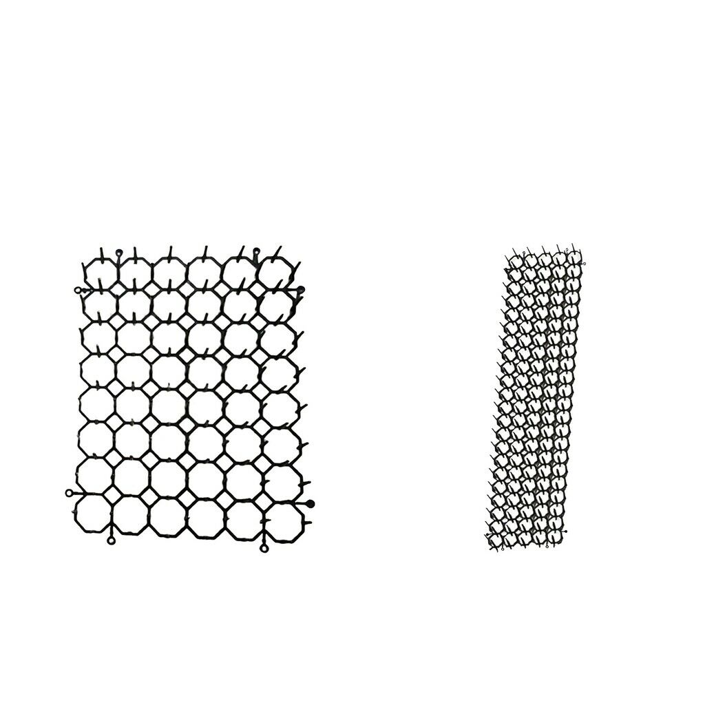 2pcs Cats Pet Scat Mat Repellent Spikes Mats Prevents Pet Away For Flower