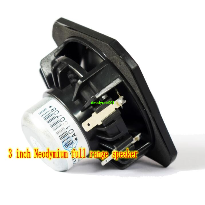 2pcs 3"inch 78mm 8Ω 12.5W~25W Speaker Neodymium Full range Loudspeaker