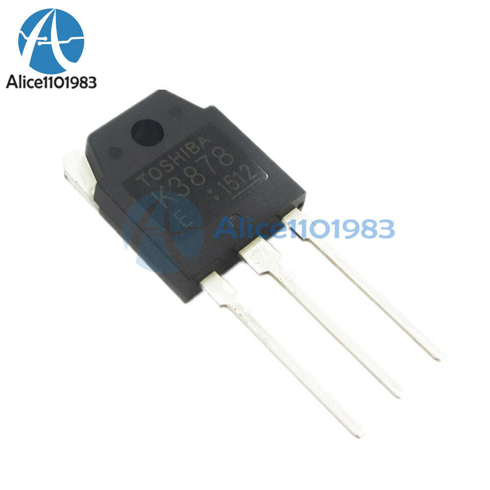2PCS 2SK3878 K3878 TOS MOSFET N-Ch FET RDS TO-3P K3878