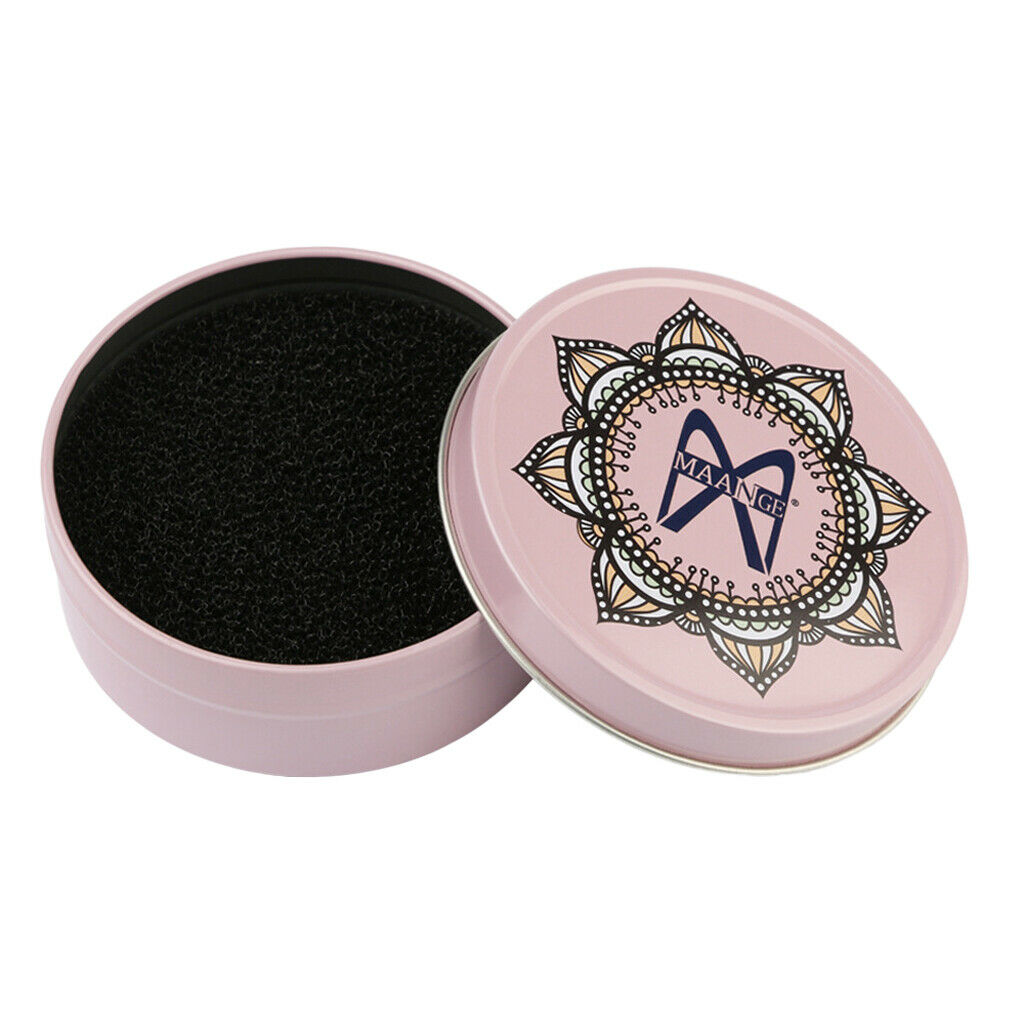Makeup Brushes Color Cleaner Sponge Remover Makeup Brushes Cleaning Mat Box