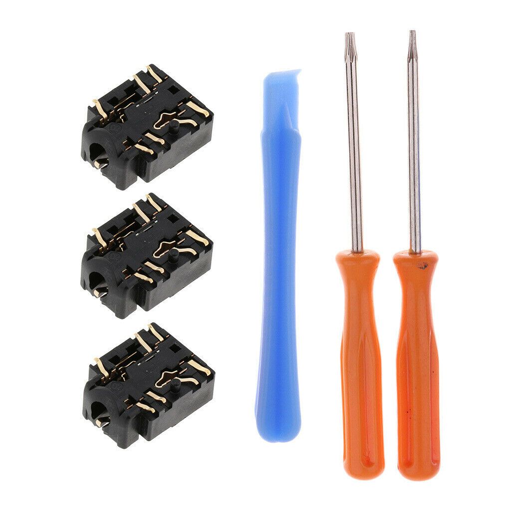 3Pcs 3.5mm Headphone Audio   for Microsoft Xbox One S Controller + Tools