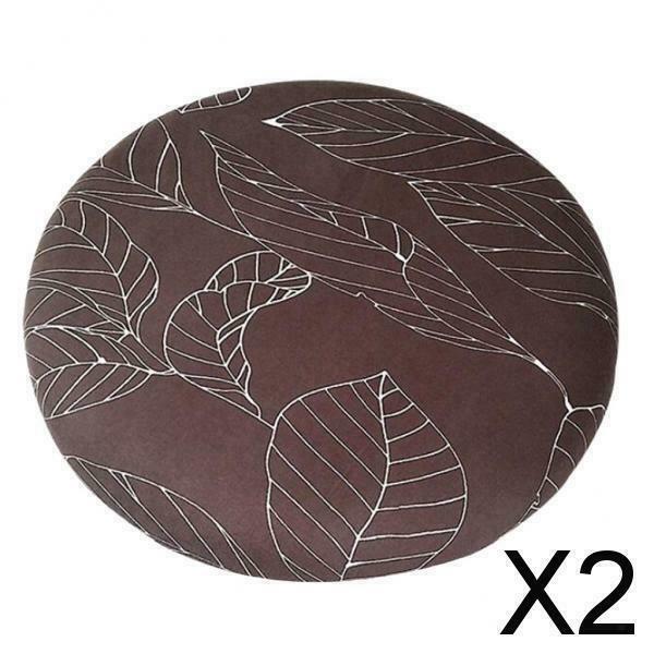2X Fashionable Bar Stool Cover Round Lift Chair Seat Sleeve Salon Style_9