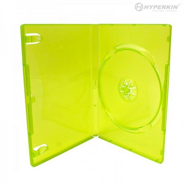 New Xbox 360 Replacement Retail DVD Game Case (Green)