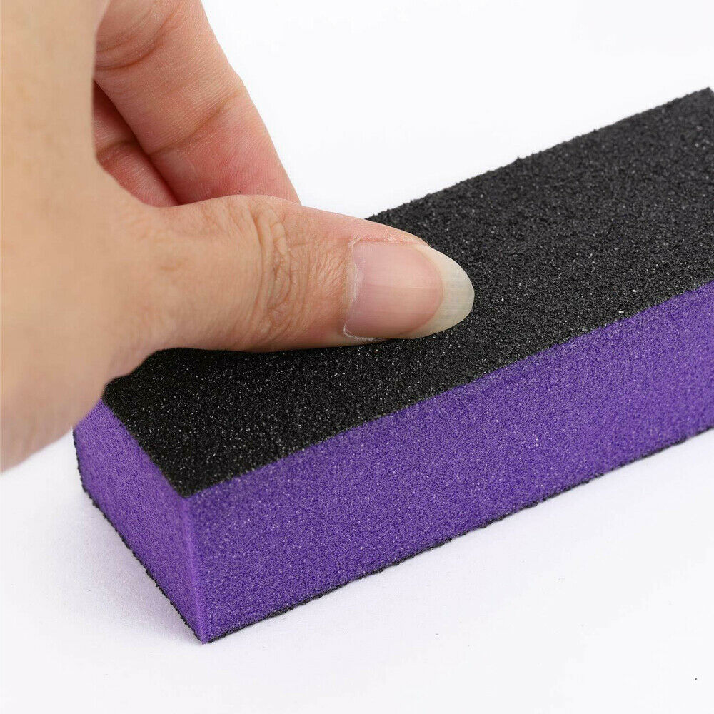 12PCS Sanding Nails File Buffer Block Art Manicure Pedicure Finger Polish Shiner