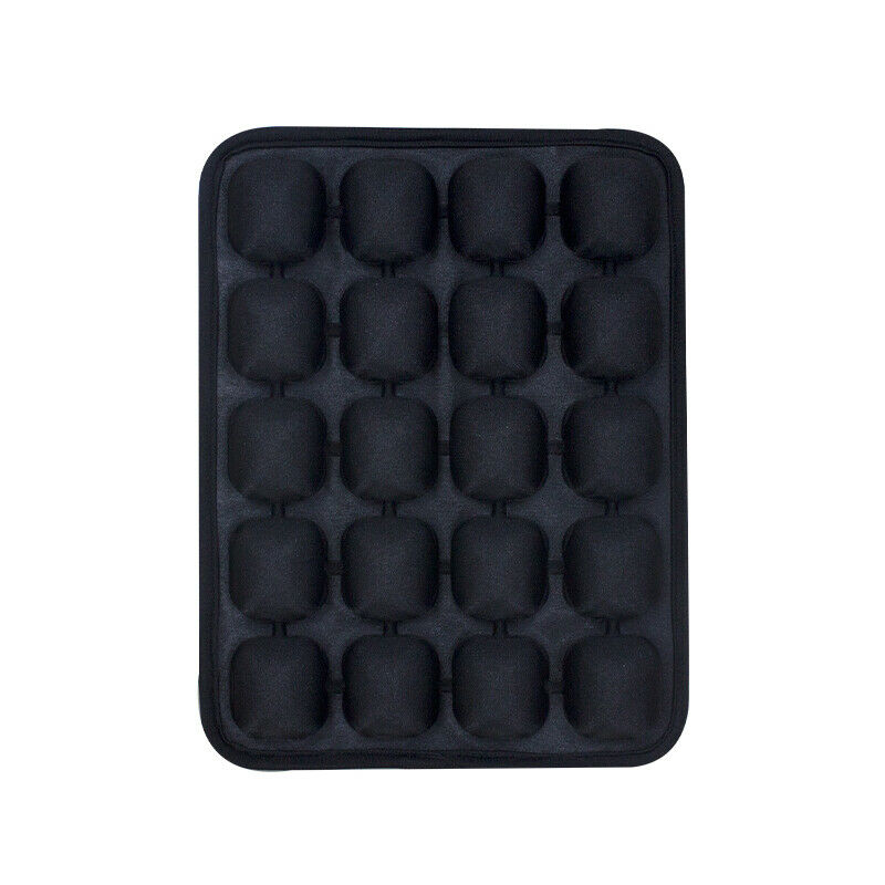 Motorcycle Rear Passenger Seat Inflation Air Cushion Pad Breathable Scooter Mat