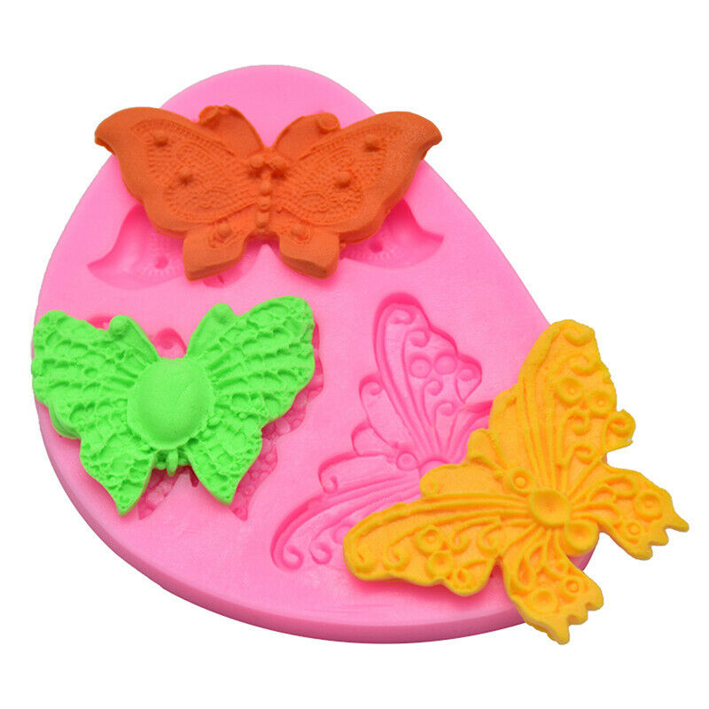 Sugarcraft Butterfly Silicone Molds Cake Decorating Tools DIY Fondant Mou.l8