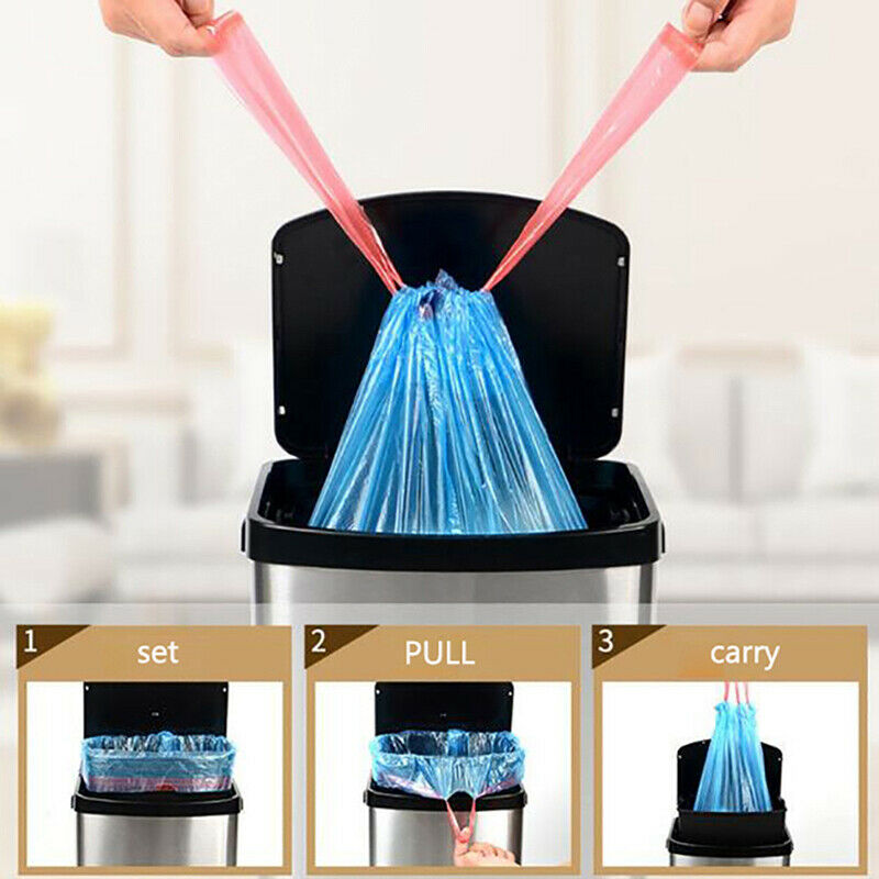 Garbage Bag Thickened Leak Proof Disposable Plastic Bags Garbage StorageDEAU