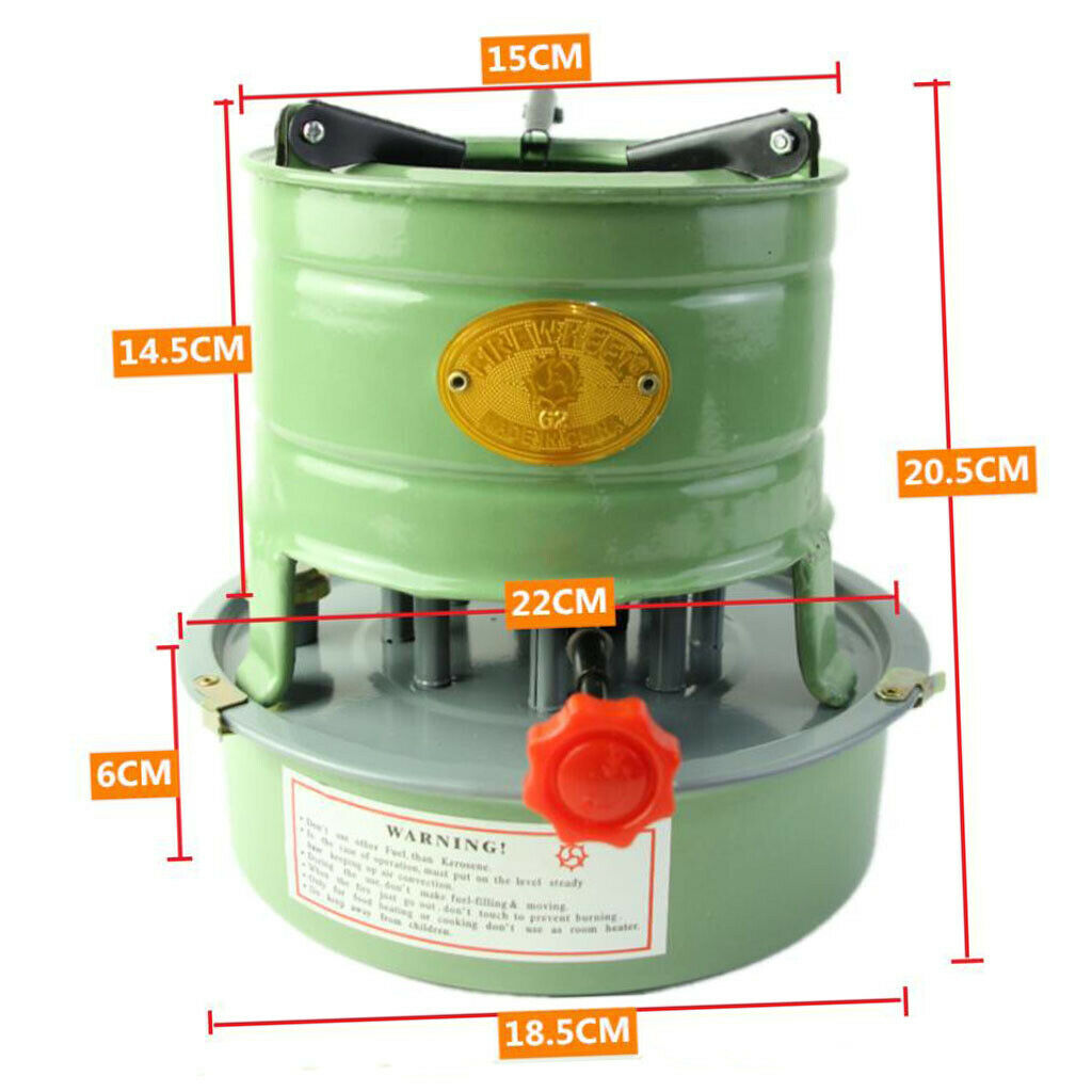Mini Handy Outdoor Stove Kerosene Burner Camping Heater Backpacking Cooking 1KG