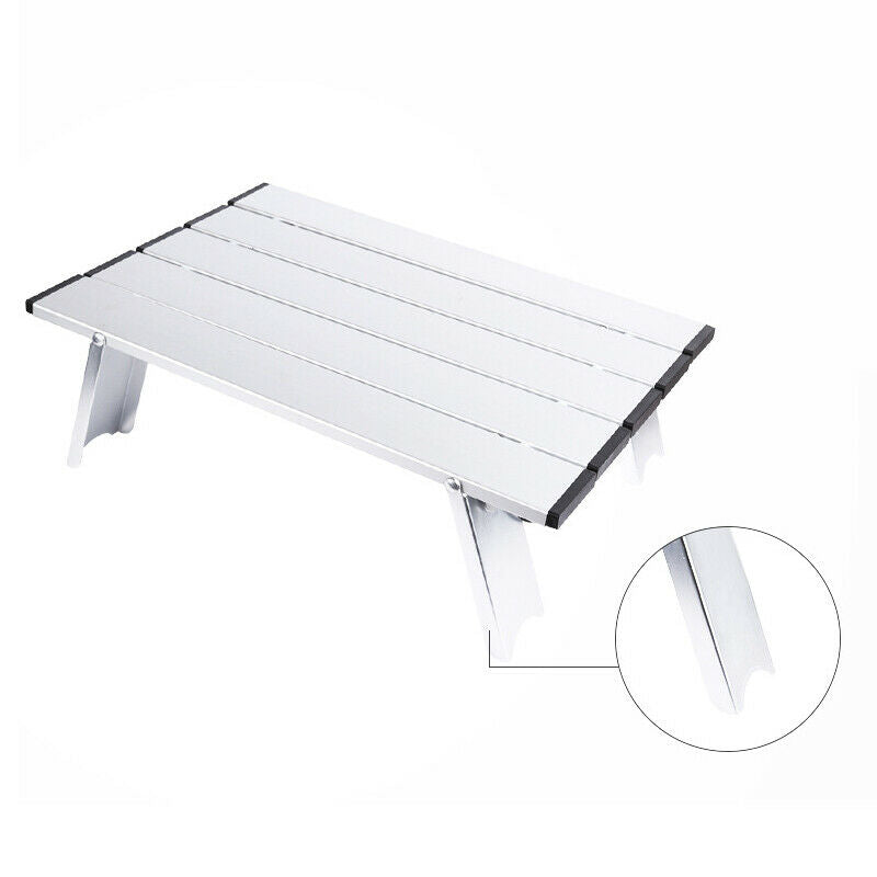 Outdoor Ultralight Folding Table Aluminum Alloy Camping Picnic BBQ Fishing Desk