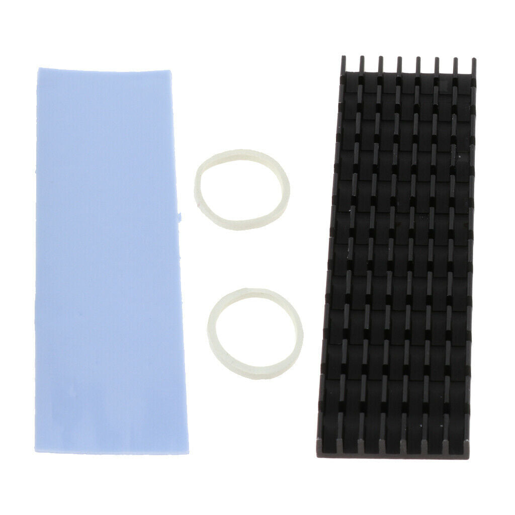 Pure Aluminum Heatsink Thermal Pad Heat Sink For M.2 N80 NVME PCI-E SSD
