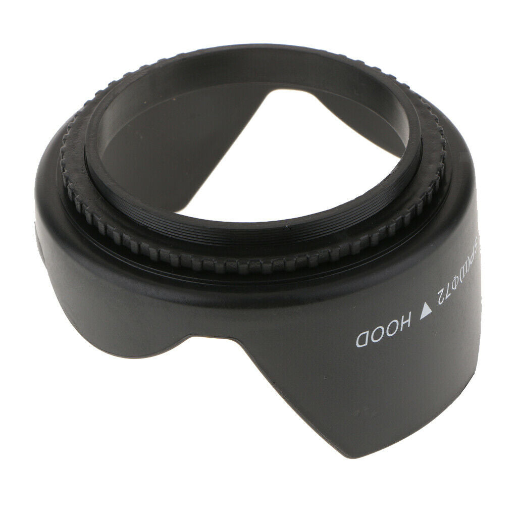 Flower Shaped Camera Lens Hood- 72mm Prevent From