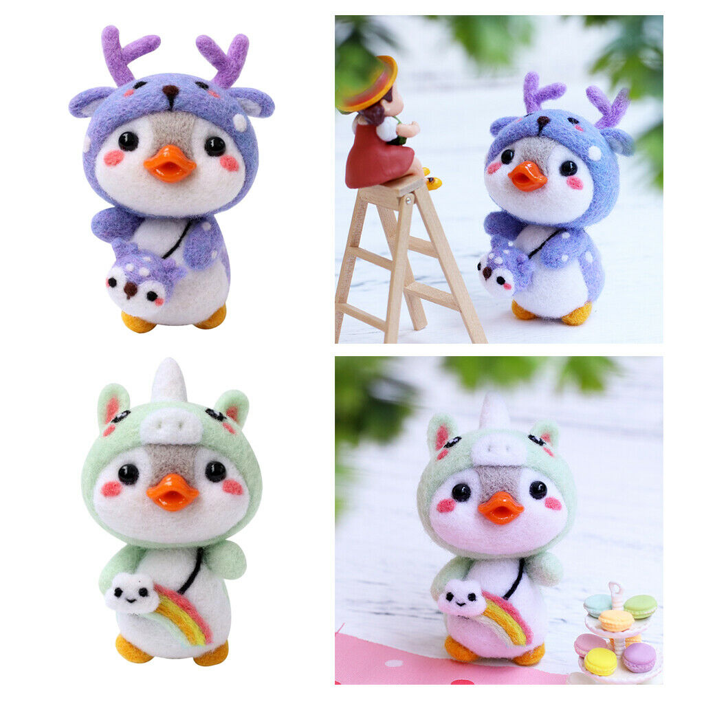 2 Pack Lovely Animal Felt Craft Kits Tutorials Crafts Hand Craft Decor