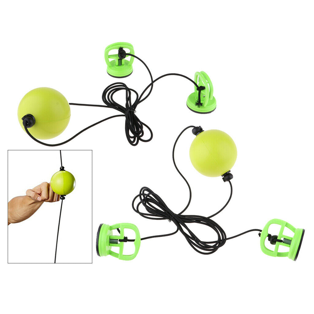 2 Pieces Durable Boxing Speed Ball Double Ended Bag Sparring Dodge Ball