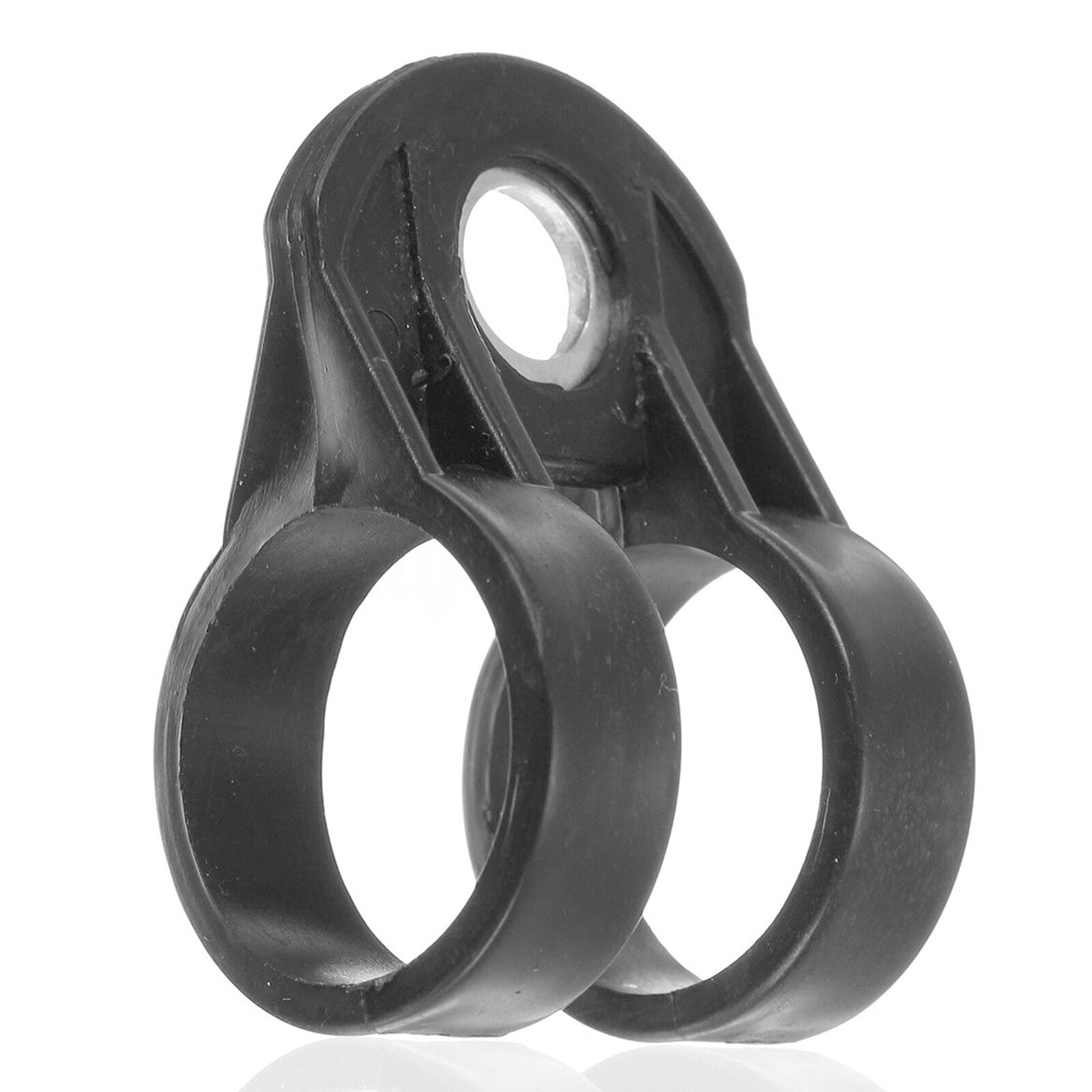 Plastic Black Strimmer Brush Cutter Harness Hook Clip Bracket for 26mm Shaft