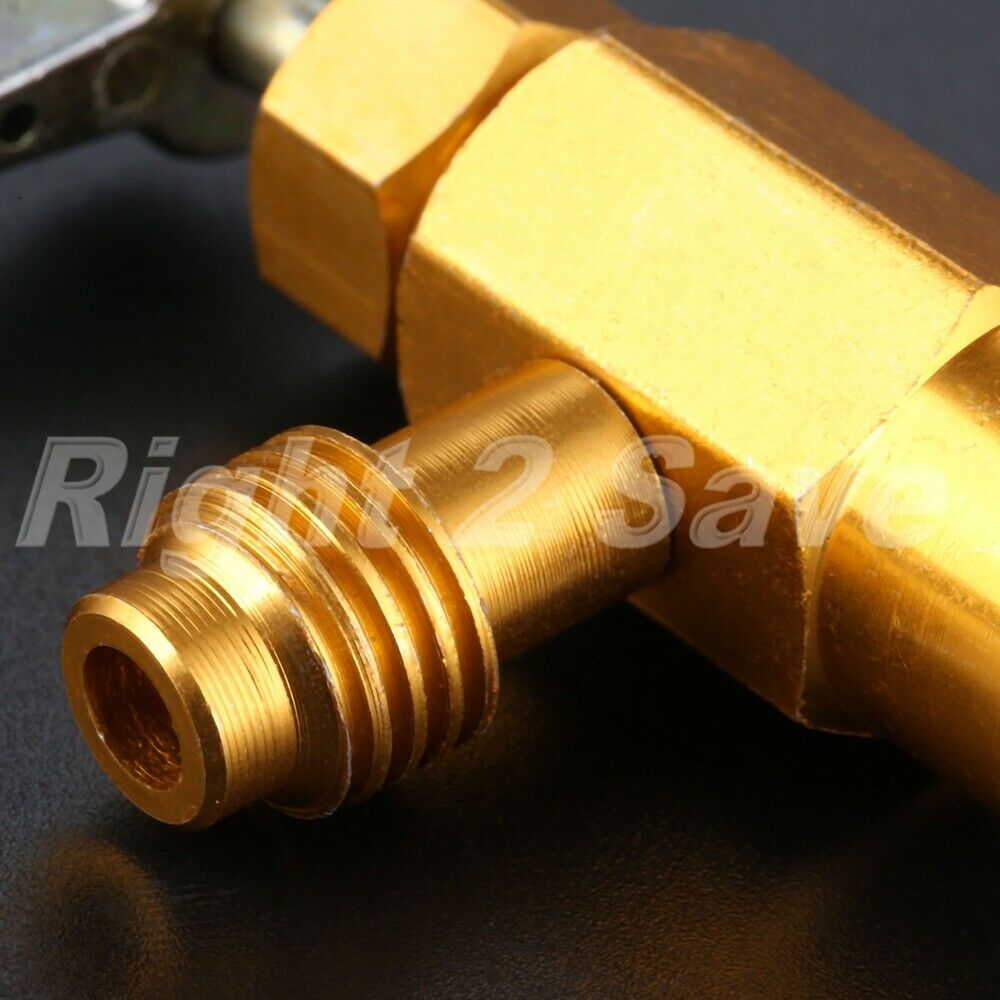 Interdynamics AC DV-134 Brass CAN TAP Dispensing Valve 1/2" ACME R-134a R-134