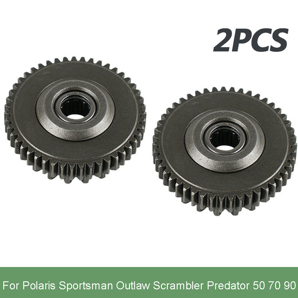 2pcs Starter Idle Gear Kits For Polaris Sportsman Outlaw Scrambler Predator ATV