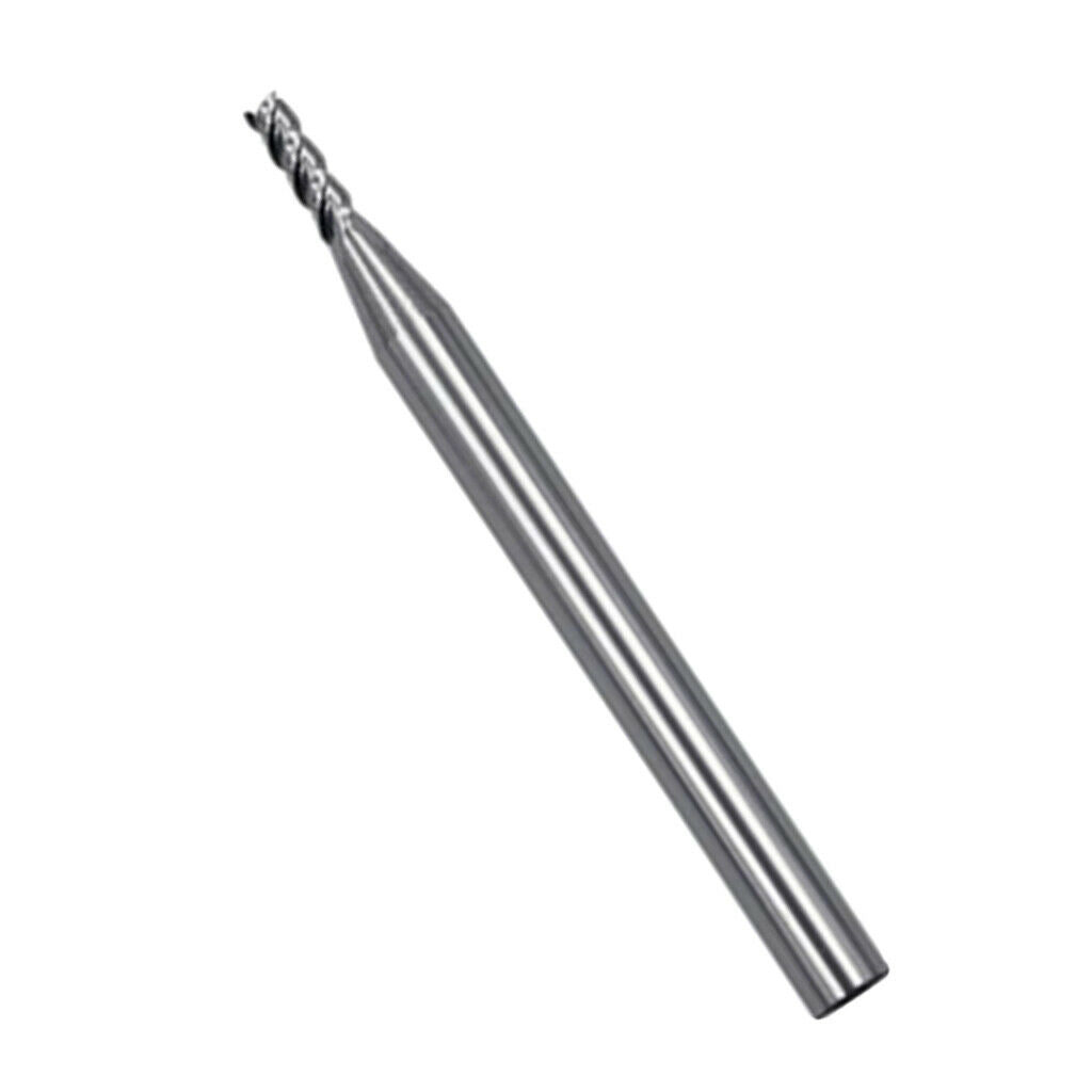 2x4Dx50mm Milling Cutter Wear-resistant Flat-end Tungsten Steel HRC45 New